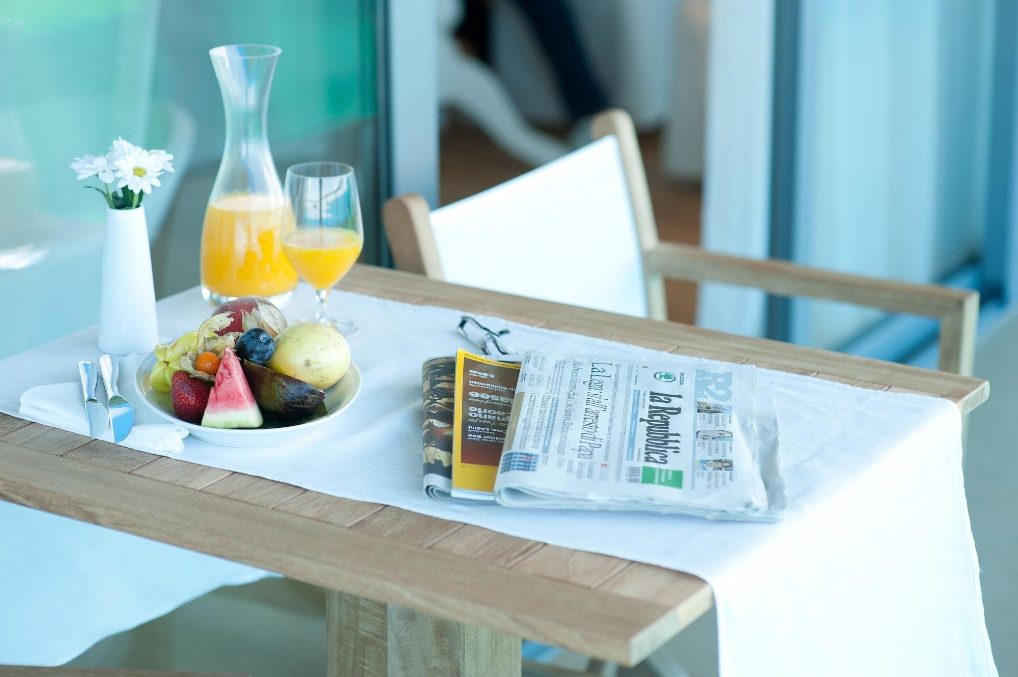 Falkensteiner Hotel & Spa Iadera Petrcane Exterior photo A copy of the newspaper on a table