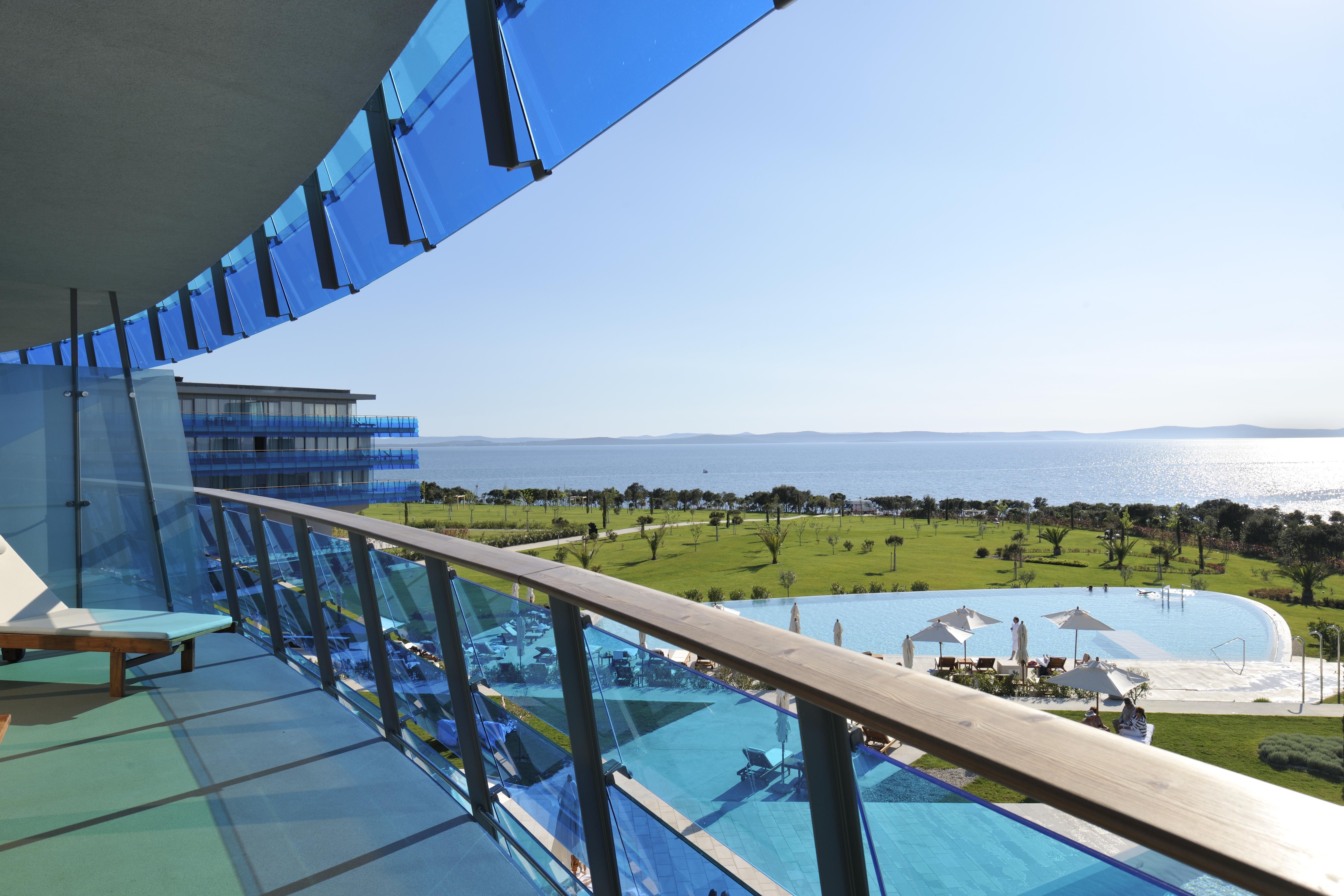 Falkensteiner Hotel & Spa Iadera Petrcane Exterior photo View from the hotel